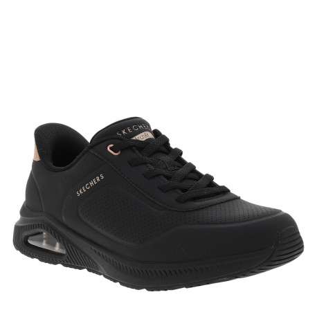 Baskets running Relaxing On Air noires à talon plat et fermeture slip-on - Image 2