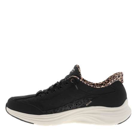 Baskets running Contour Foam Leopard Dream noires dotées de slip-on - Image 3