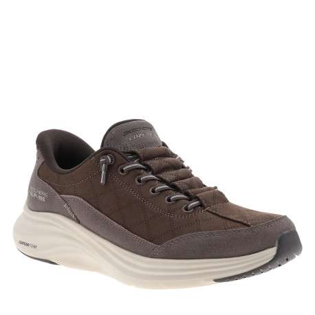 Baskets running Contour Foam Natural Ease en cuir chocolat avec un slip-on - Image 2