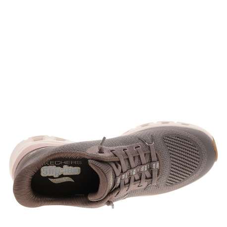 Baskets de running Fit Glide-Step taupe à semelle amortissante - Image 5