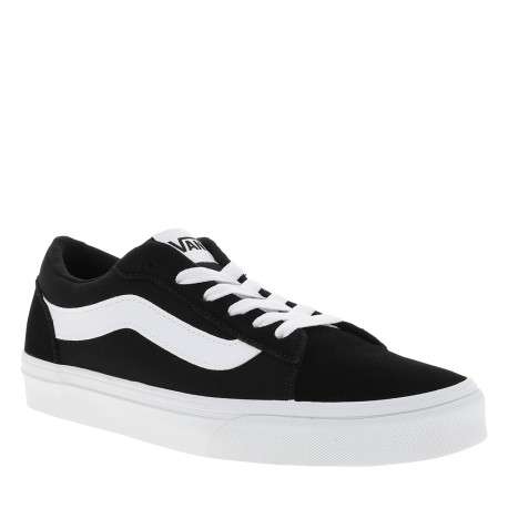 Baskets skate Vero Ls en cuir noir pourvues d'un talon plat - Image 2