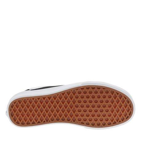 Baskets skate Vero Ls en cuir noir pourvues d'un talon plat - Image 6