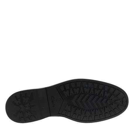 Boots Aldwin2 Chukka en cuir noir à talon décroché bas munies de lacets ronds - Image 6