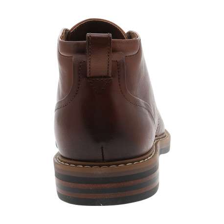 Boots Aldwin2 Chukka en cuir brun à talon décroché bas avec des lacets ronds - Image 4