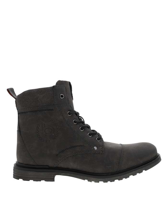 Bottines en cuir nubuck...
