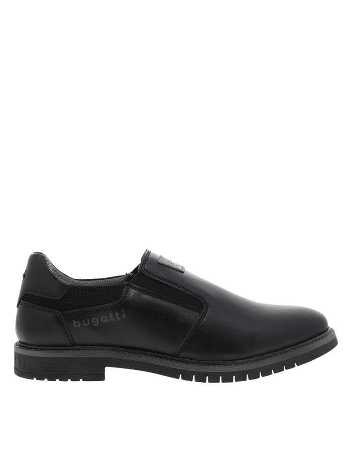 Mocassins noirs à talon...