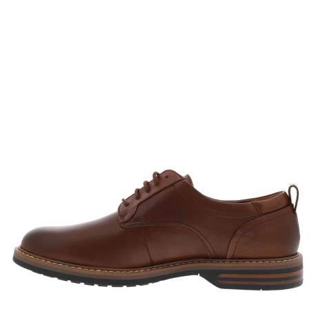 Derbies Aldwin2 Derby en cuir marron à talon décroché bas et lacets ronds - Image 3