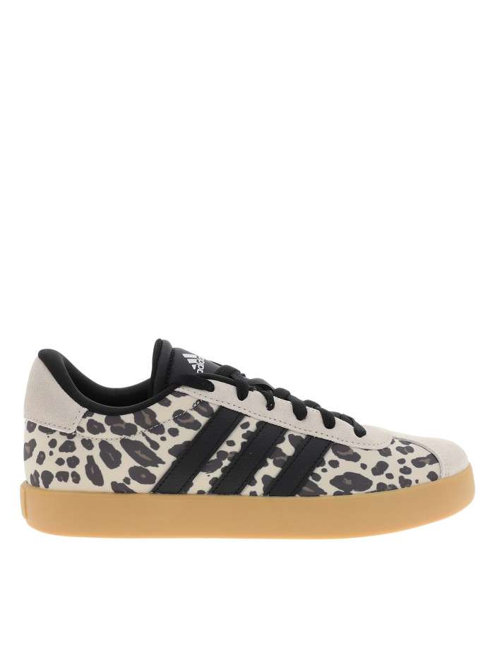 Tennis en cuir léopard avec...