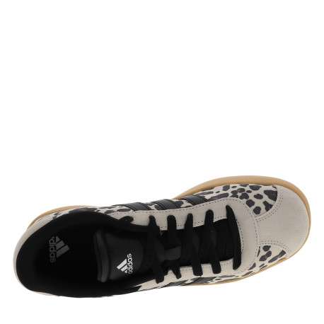 Tennis en cuir léopard avec un talon plat et une fermeture à lacets - Image 5