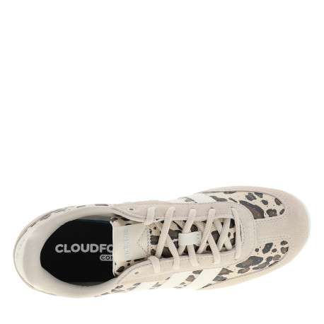 Tennis Barreda Lo en cuir léopard à talon plat ornées de motifs léopards - Image 5