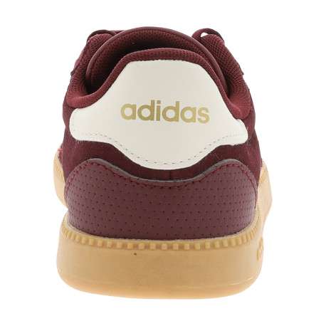Tennis Breaknet Sleek en cuir bordeaux à talon plat pourvues de lacets - Image 4