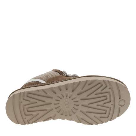 Baskets W Lowmel en cuir marron à talon plat pourvues de lacets épais - Image 6