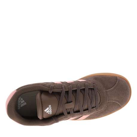 Tennis VL Court 3.0 K en cuir marron à talon plat pourvues de lacets ton sur ton - Image 5