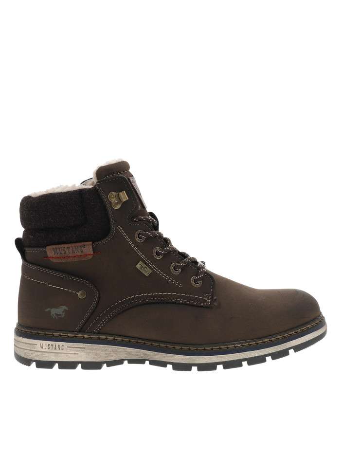 Bottines marron à talon...