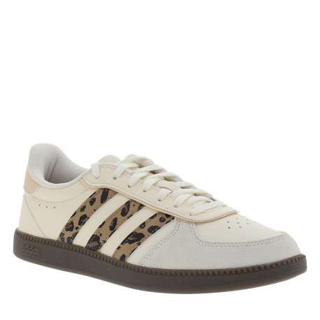 Tennis Breaknet Sleek J en cuir blanc à talon plat pourvues de lacets - Image 2