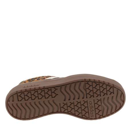 Tennis en cuir léopard avec un talon plateau et une fermeture à lacets - Image 6