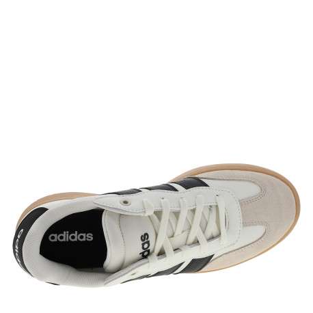 Tennis Barreda Xlg en cuir blanc à talon plat munies de lacets - Image 5