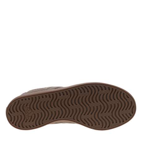 Tennis Vl Court 3.0 chocolat à talon plat avec un revêtement en tissu brodé - Image 6