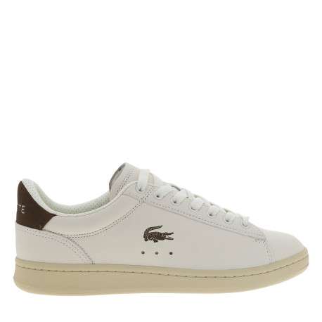 Tennis Carnaby en cuir blanc cassé à talon plat pourvues de lacets