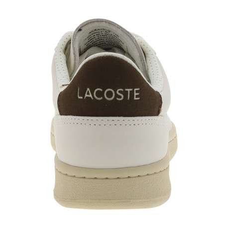 Tennis Carnaby en cuir blanc cassé à talon plat pourvues de lacets - Image 4