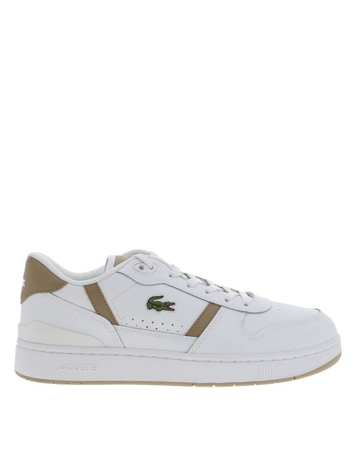 Tennis T-Clip en cuir blanc...