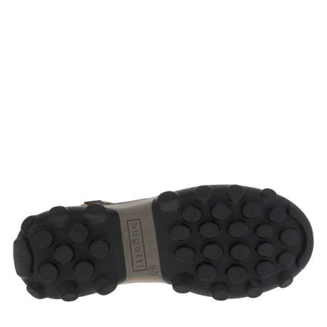 Sneakers multisport cognac à talon plat pourvues de lacets bicolores - Image 6