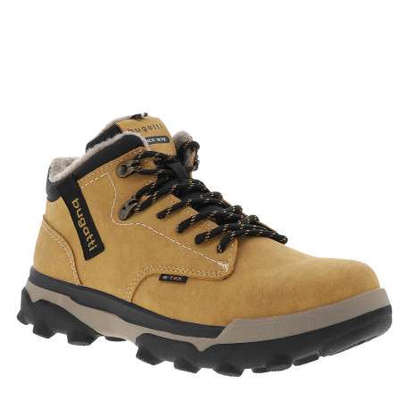 Sneakers multisport beiges à talon plat pourvues de lacets bicolores - Image 2