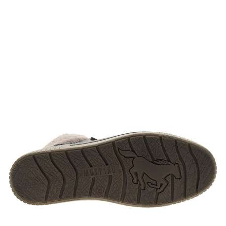 Tennis bleu marine à talon plat pourvues de lacets et d'un zip latéral - Image 6