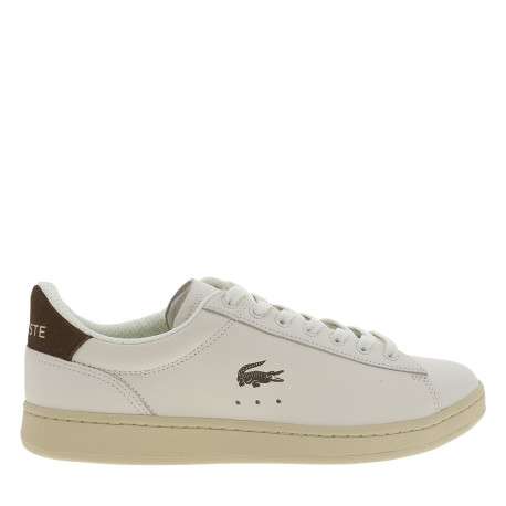 Tennis Carnaby en cuir blanc à talon plat munies d'une semelle beige