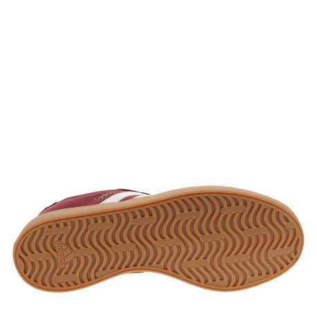 Tennis en cuir prune avec un talon plat et une fermeture à lacets - Image 6