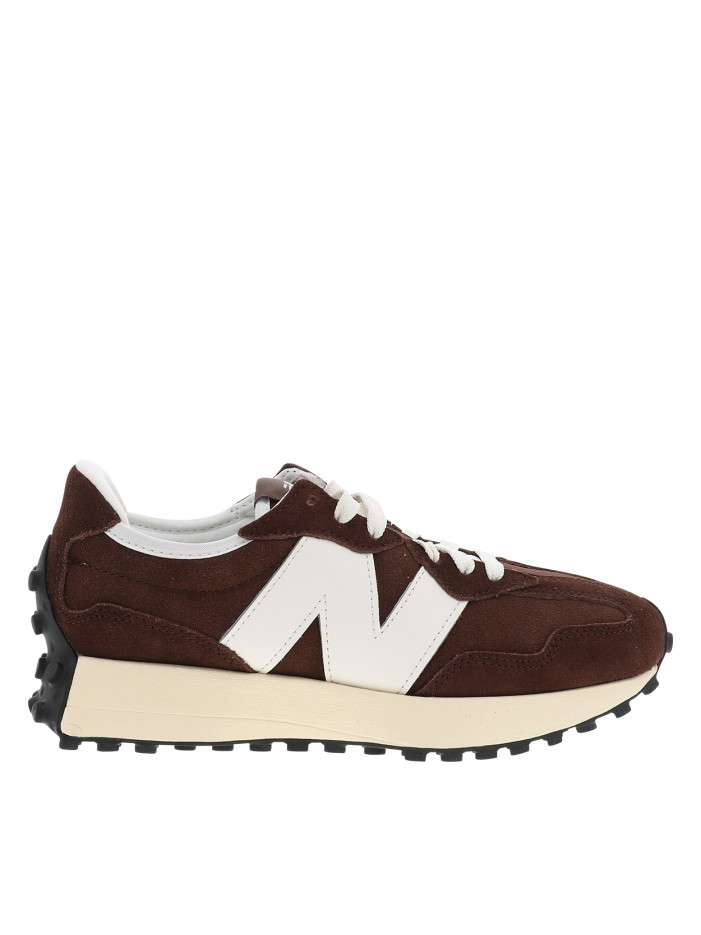 Baskets running 327 en cuir...
