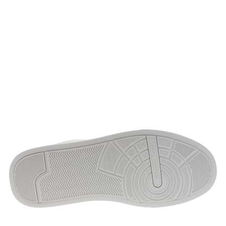 Tennis Th Court en cuir blanc à talon plat agrémentée du logo - Image 6
