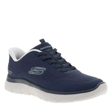 Baskets de running Slip-Ins en tissu mesh bleu marine dotées de slip-on - Image 2