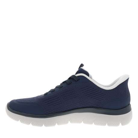 Baskets de running Slip-Ins en tissu mesh bleu marine dotées de slip-on - Image 3