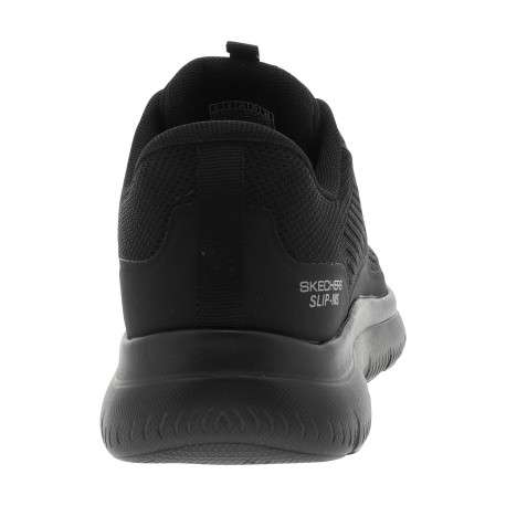 Baskets running Summits Leyter noires à talon plat dotées de lacets slip-on - Image 4