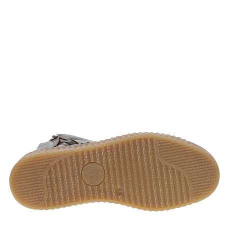 Boots en cuir marron avec semelle à talon compensé bas et glissières - Image 6