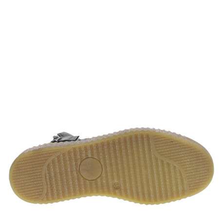 Boots en cuir kaki avec semelle à talon compensé bas et glissières - Image 6