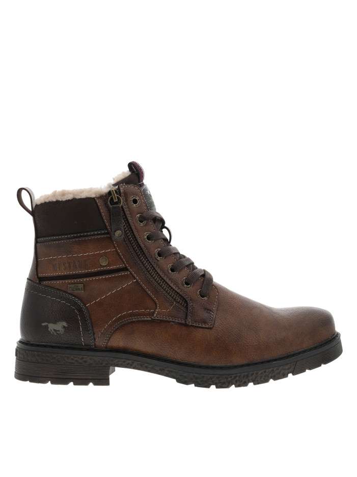 Bottines marron à talon...