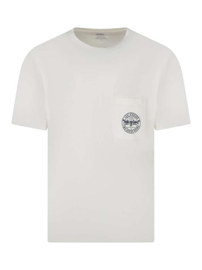 T-shirt en coton écru...