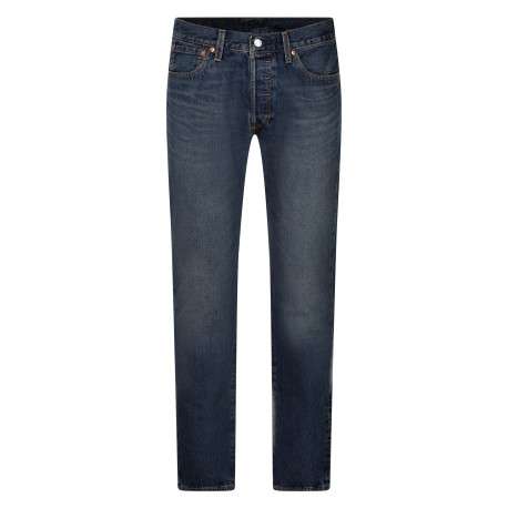 Jean 501® Levi'S® Original en coton indigo pourvu d'une coupe droite