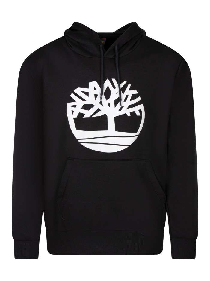 Sweat noir imprimé pourvu...
