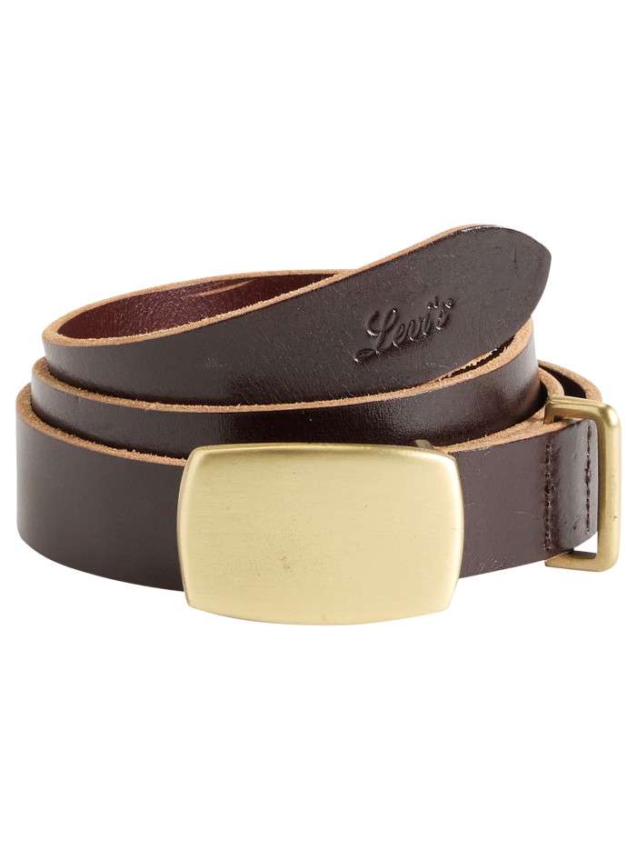 Ceinture en cuir marron en...