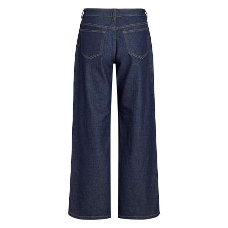 Jean en coton brut à coupe bootcut pourvu de coutures contrastées - Image 2