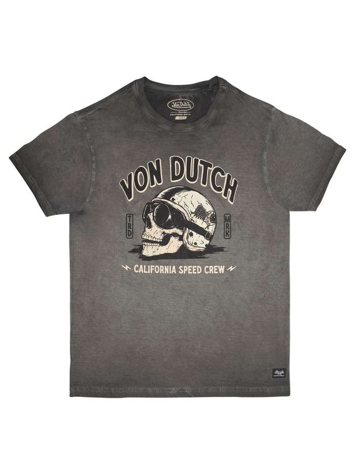 T-shirt en coton anthracite...
