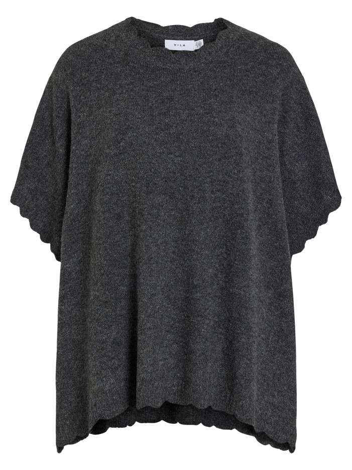 Pull anthracite à coupe...