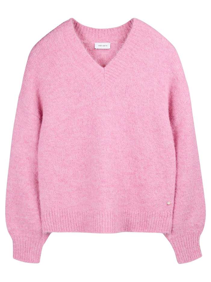 Pull en maille duveteuse...