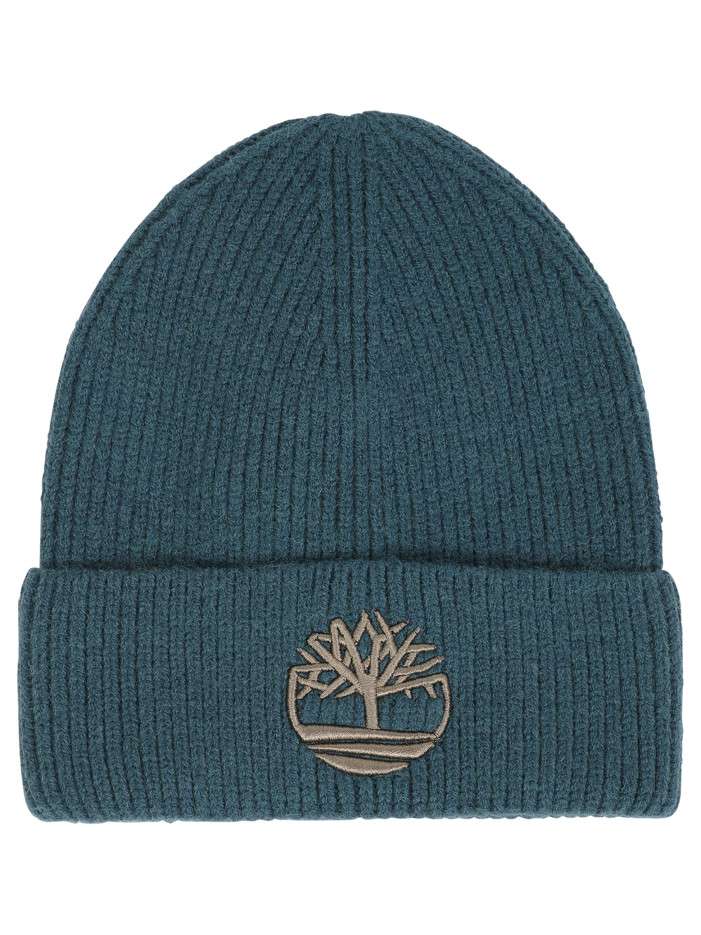 Bonnet pétrole en tricot...