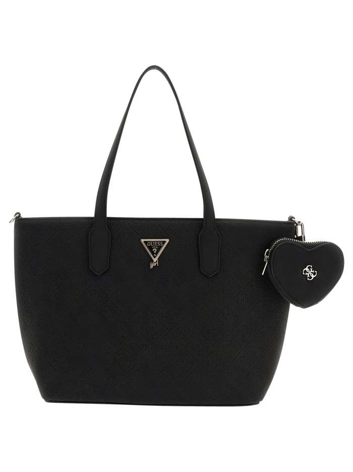 Sac à main noir avec deux...