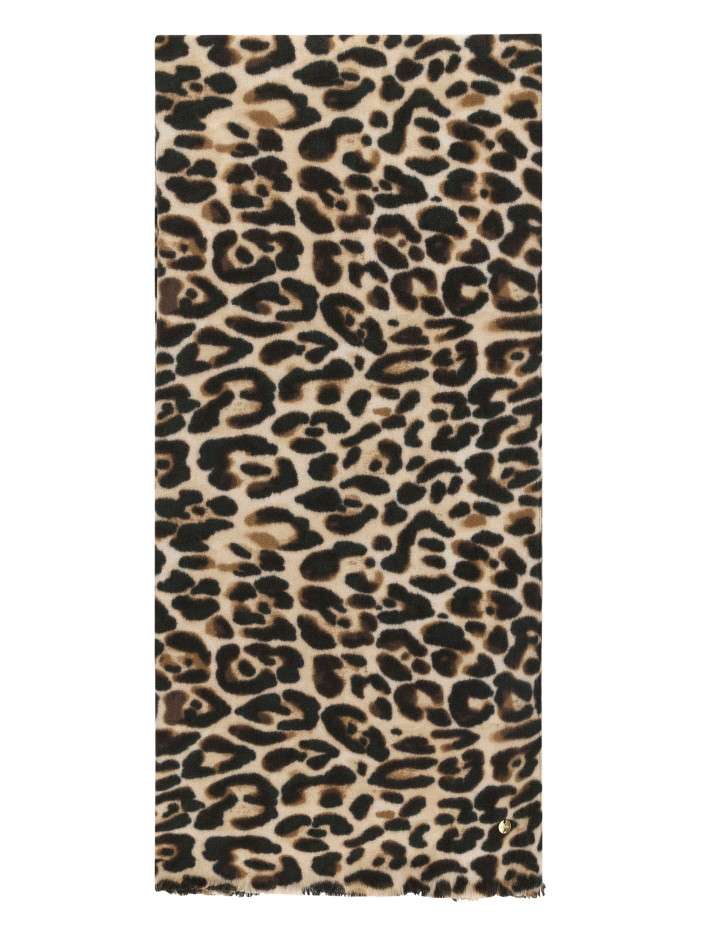 Écharpe à motif léopard...