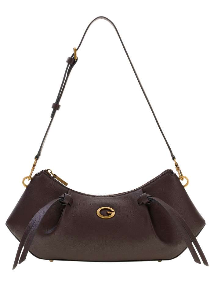 Sac marron uni Allegra avec...